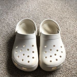 White Crocs